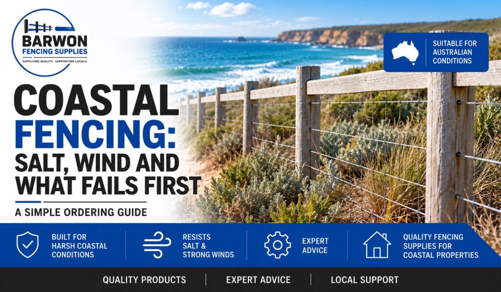 coastal fencing Victoria