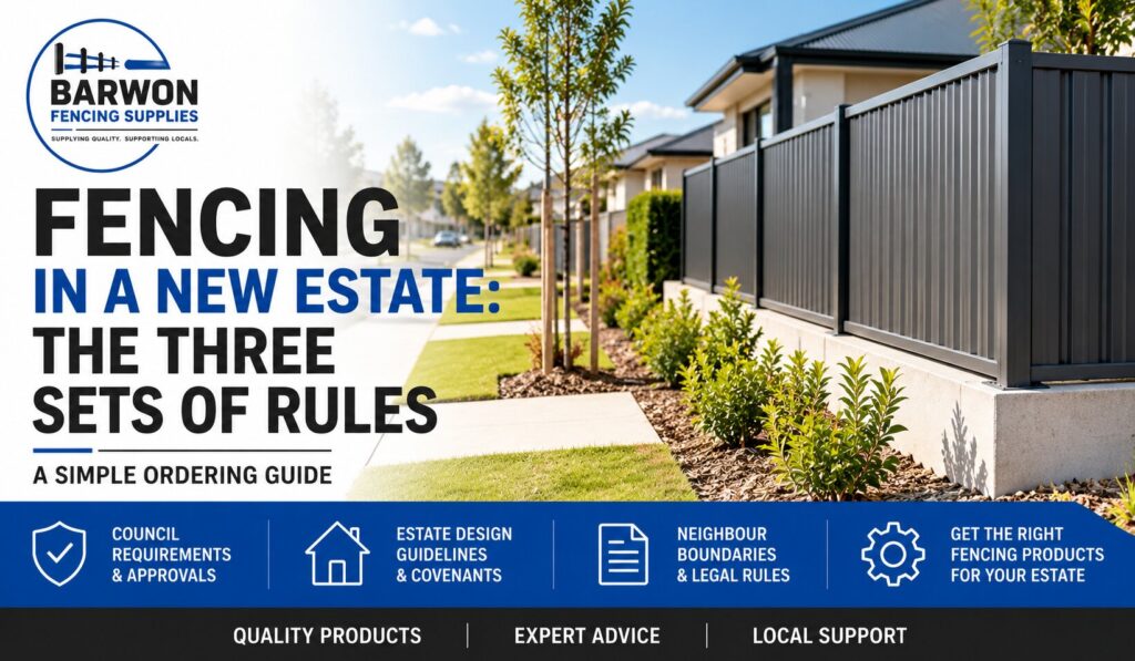 Fencing In A New Estate: Rules Victorian Homeowners Miss